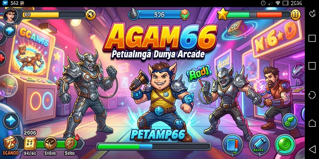 Tampilan gameplay AGAM66 yang seru dan penuh aksi.
