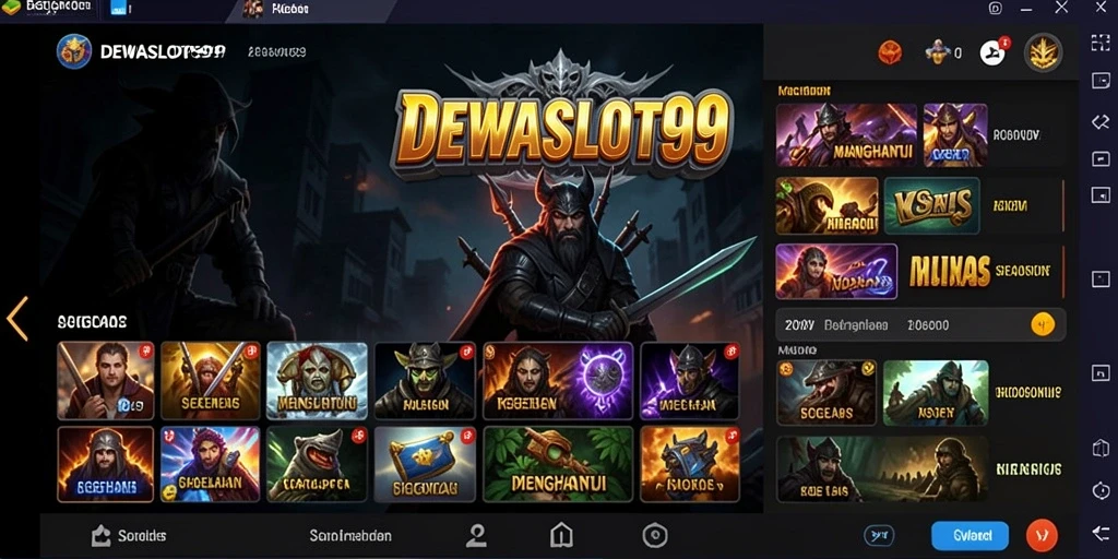 Screenshot gameplay DEWASLOT99 yang penuh ketegangan dan kengerian.