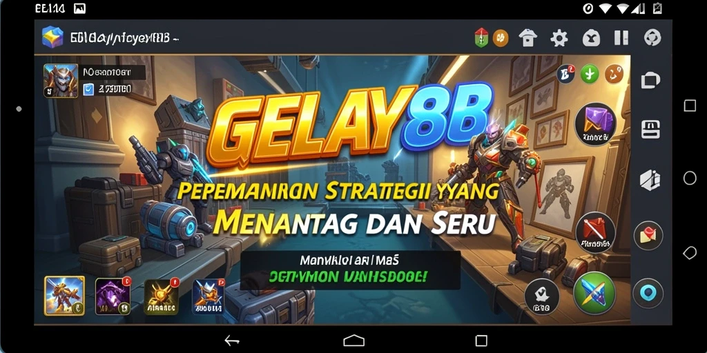 Tampilan seru gameplay <strong>GELAY88</strong> yang menantang.