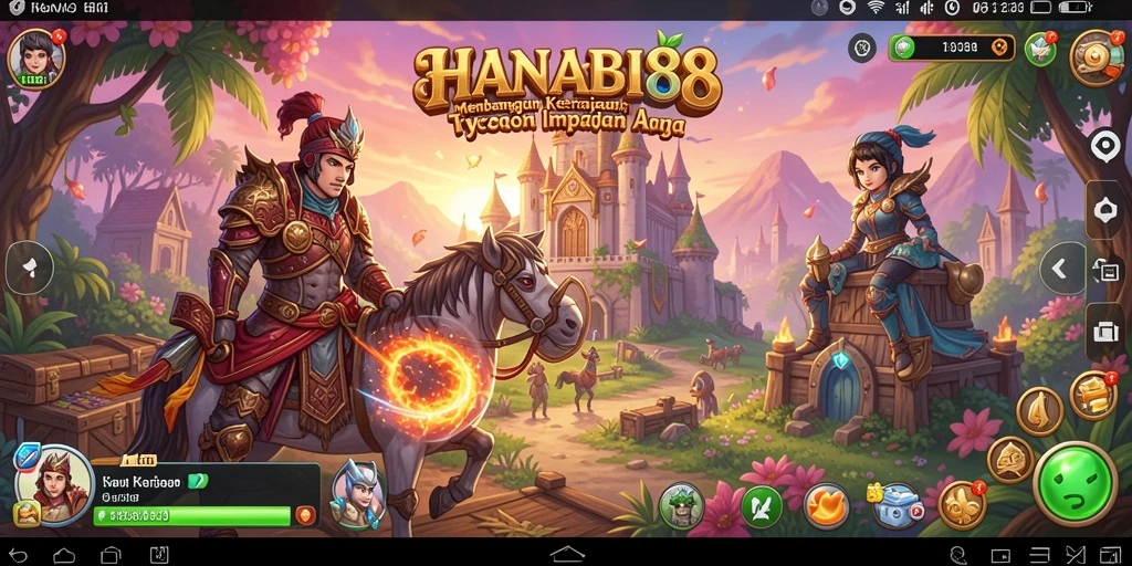Tampilan gameplay HANABI88 yang menantang dan menarik.