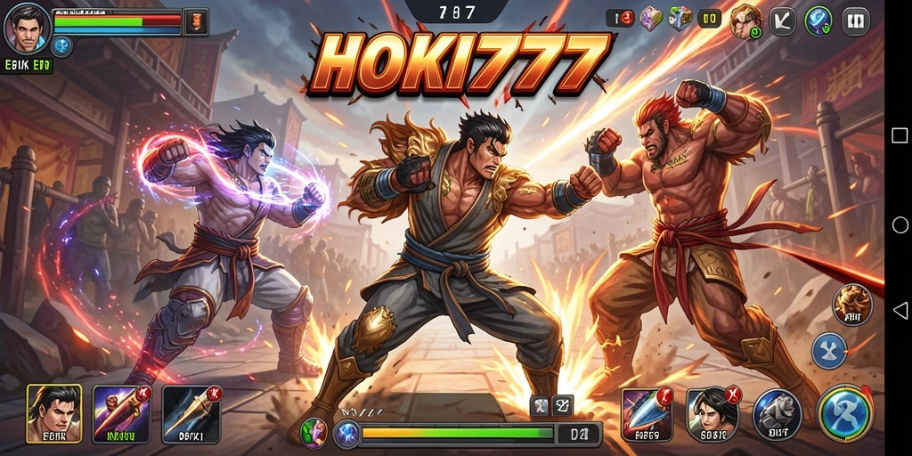 Tampilan menegangkan dari pertarungan di HOKI777.