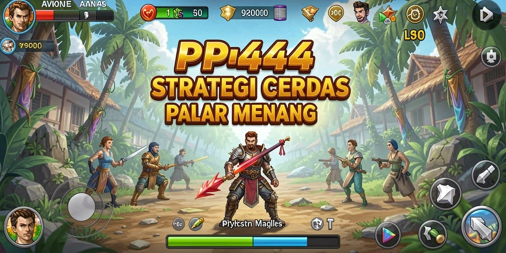 Tangkapan layar gameplay PP444 menampilkan momen strategis yang mendebarkan.